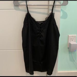 Tank top with lace top